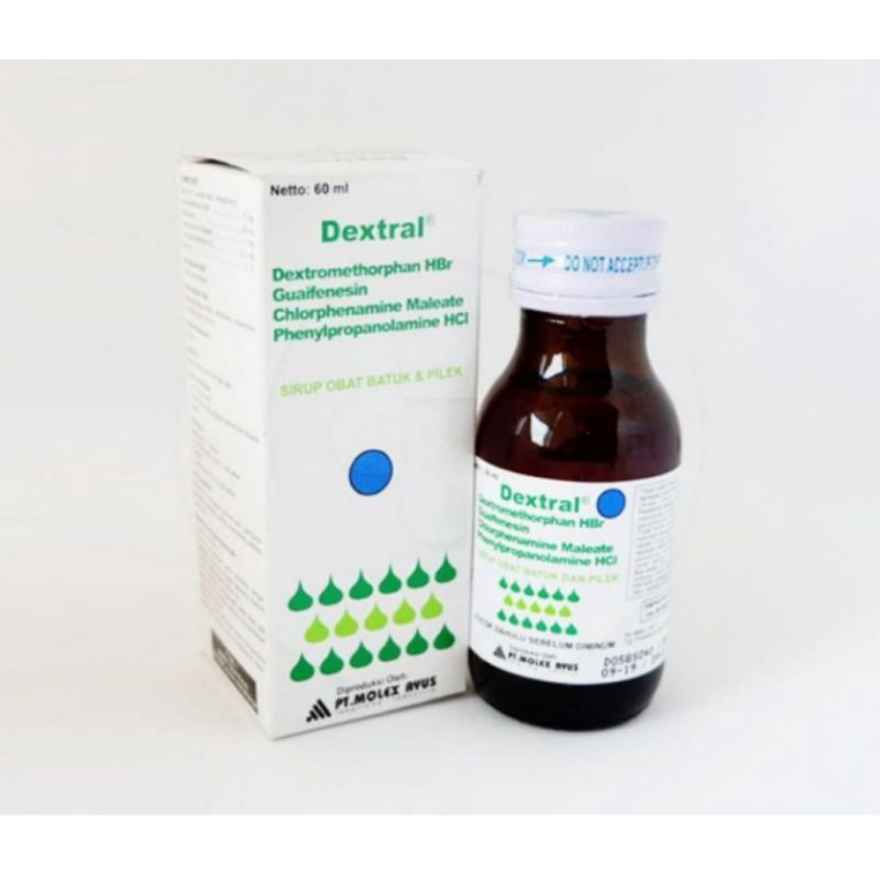 

Dextral syrup botol isi 60 ml