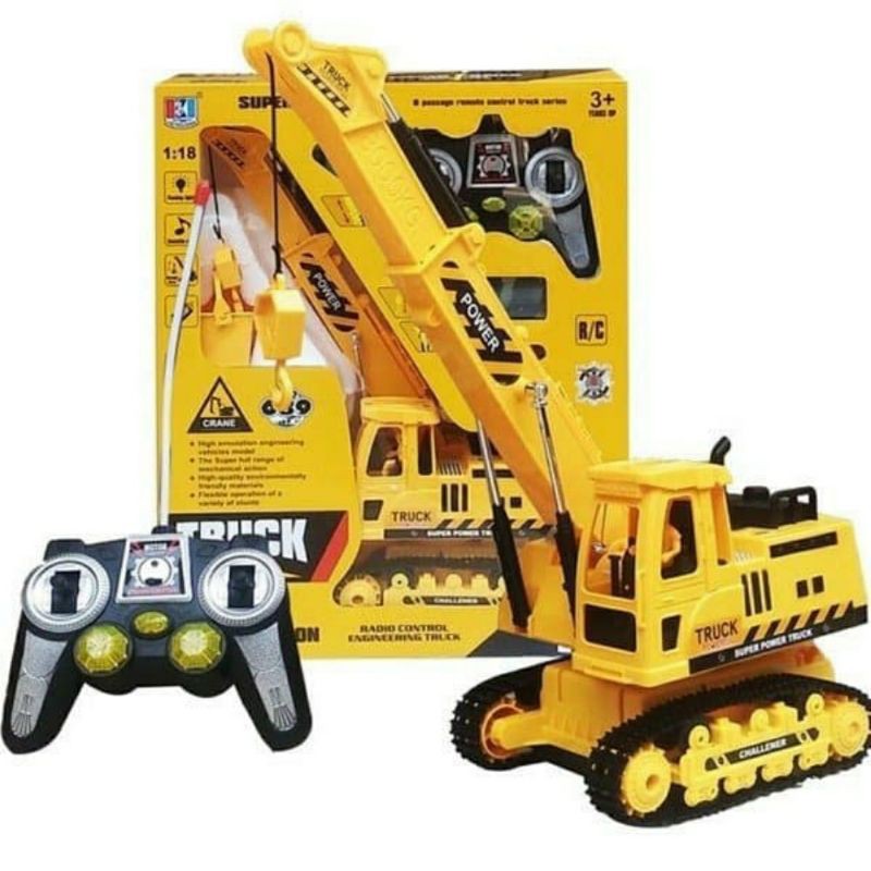 Mainan Truk Crane Remote Control
