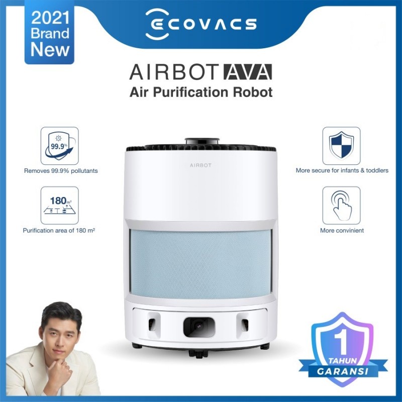Ecovacs AIRBOT AVA Air Purifier Portable Robot Pemurni Udara Portabel