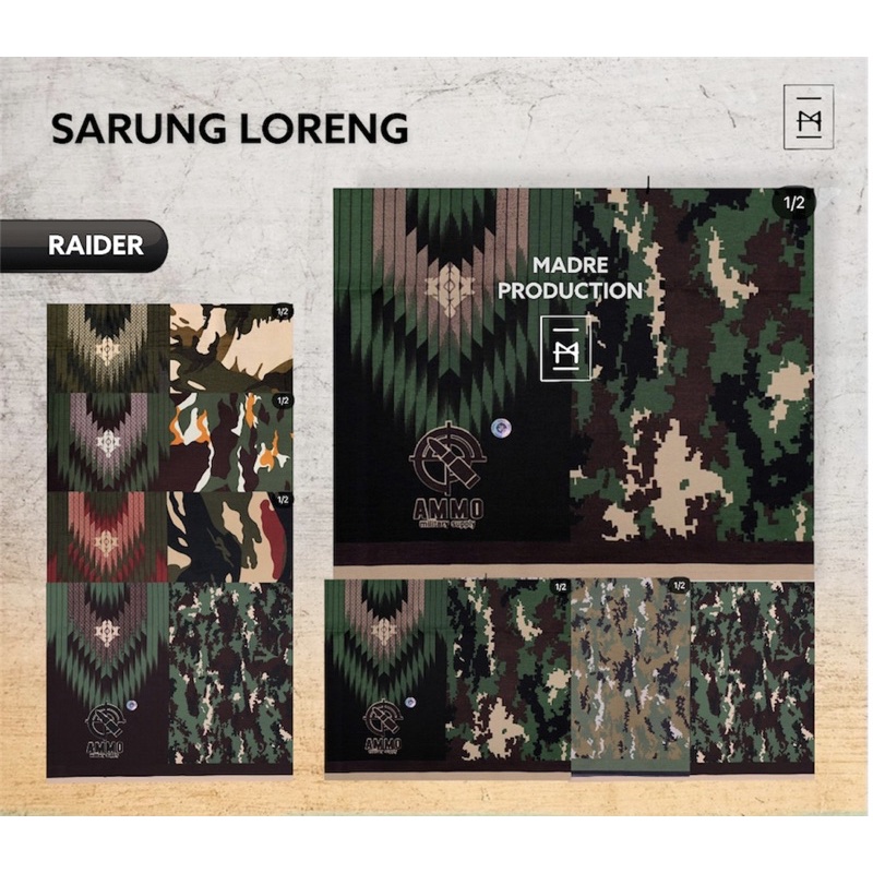 SARUNG MILITARY LORENG HARGA GROSIR DAN MURAH BISA COD DAN