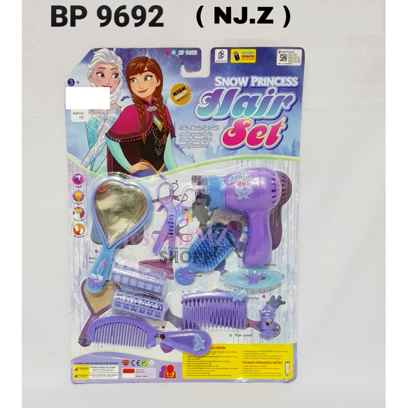 Mainan Anak Perempuan Hair Set BP9692 / Mainan Dandan Anak