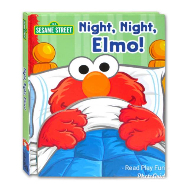 Sesame Street: Night, Night, Elmo Lift the Flap PopUp Board Book