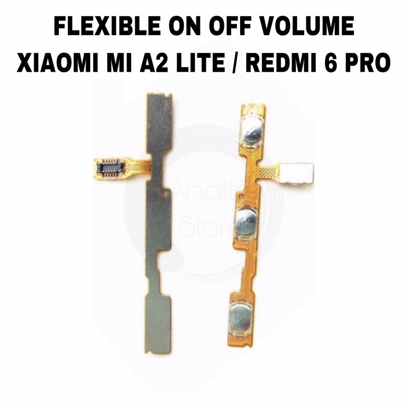 FLEXIBLE ON OFF VOL XIAOMI MI A2 LITE / REDMI 6 PRO / FLEX ONOFF VOLUME