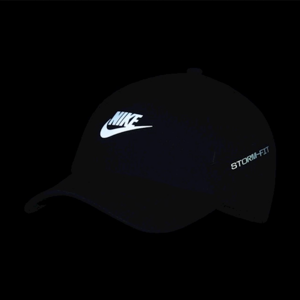 Nike Heritage86 Futura Cap Storm-Fit Black DM8307-010 Waterproof Repellent Topi Original 100%