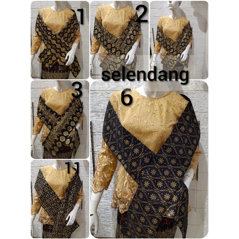 SELENDANG BATIK MOTIF BOLAK BALIK