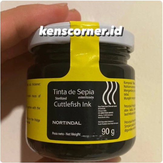 Nortindal Cuttlefish Ink / Squid ink / Tinta Cumi Cumi