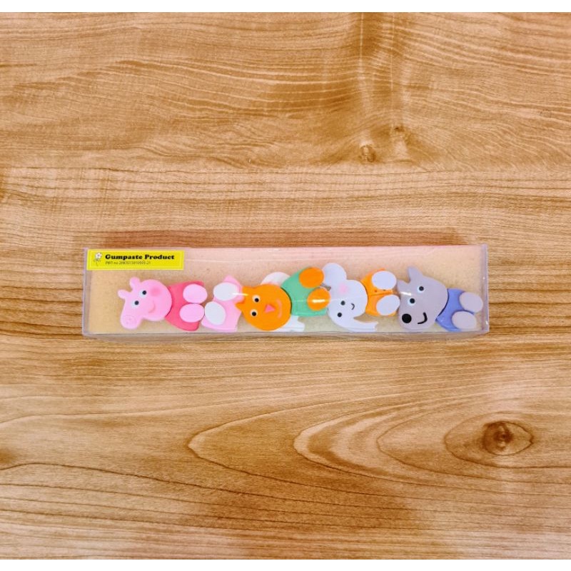

Gumpaste Kembang Gula Karakter Peppa Pig Friends