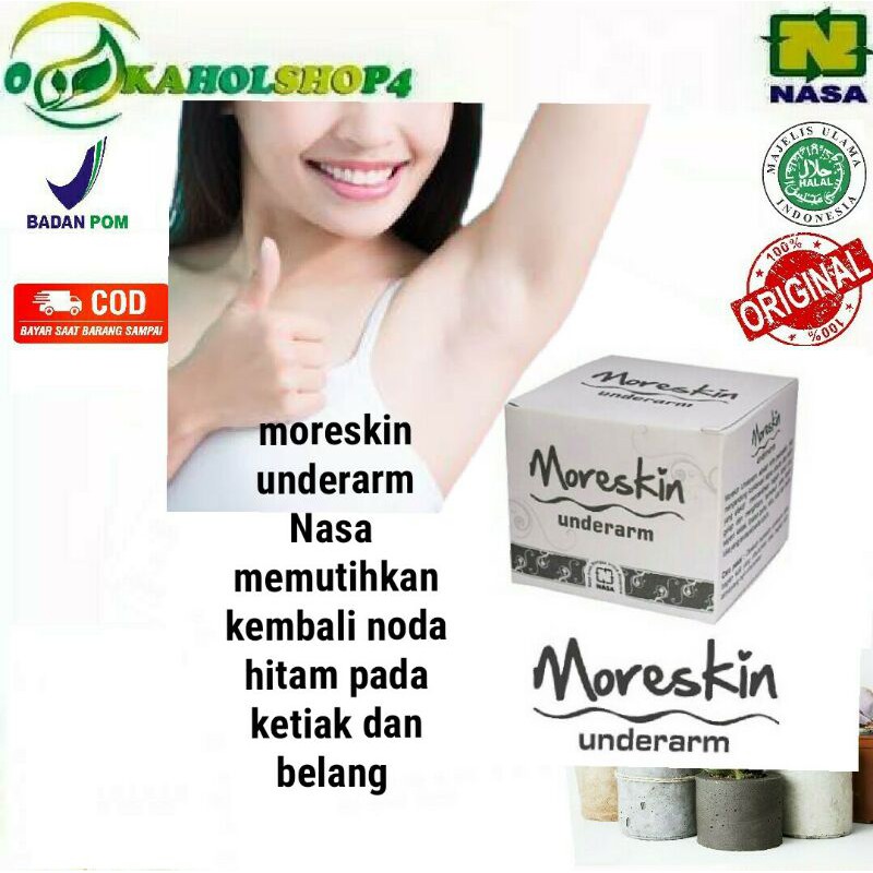 Krim Pemutih Ketiak Dan Selangkangan Underarm Nasa Herbal Penghilang Bekas Luka Alami Bpom Permanen Shopee Indonesia