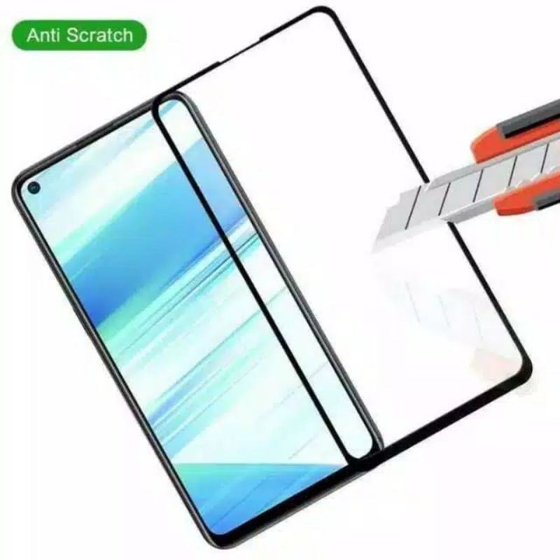 tempered glass Vivo V19 V15 V11i V11 V20 V20 SE V17 pro V15 pro Y91 Y91C anti gores kaca fullayar