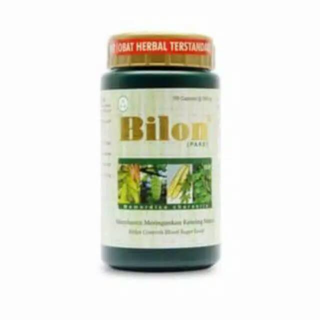 Bilon 100 Kapsul -Borobudur Herbal -Membantu Meringankan Kencing manis / Diabetes.