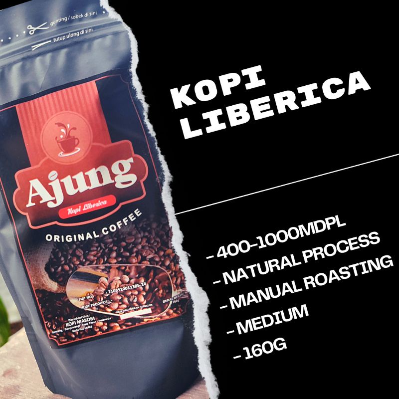 

BUBUK KOPI LIBERICA LOCAL ORIGINAL 100% Ajung Khas Banyuwangi