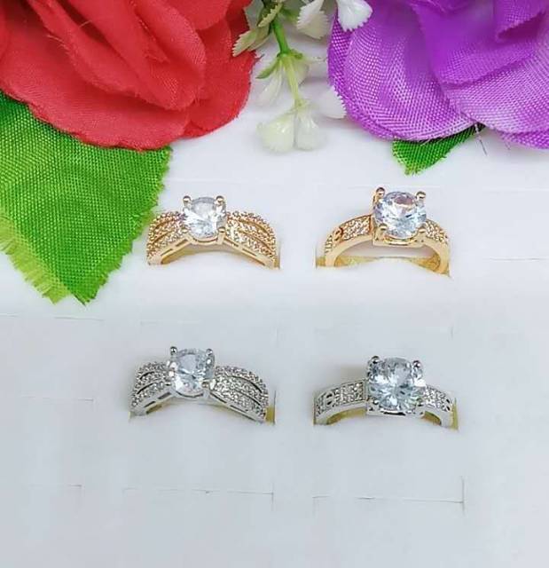 Cincin xuping Permata A33&amp;34