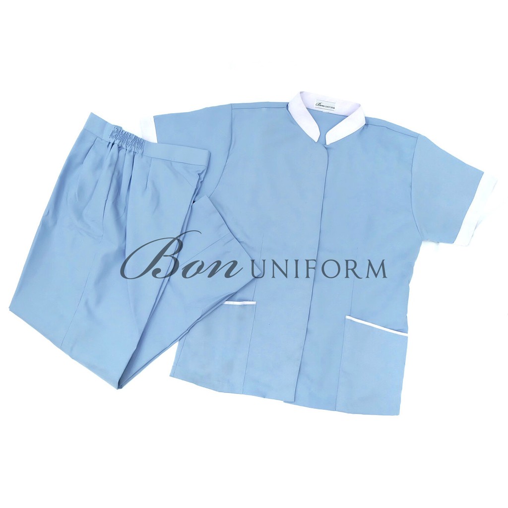 Baju Suster / Seragam Suster Bon Uniform - Premium Nanny’s Uniform  - Mulan Series