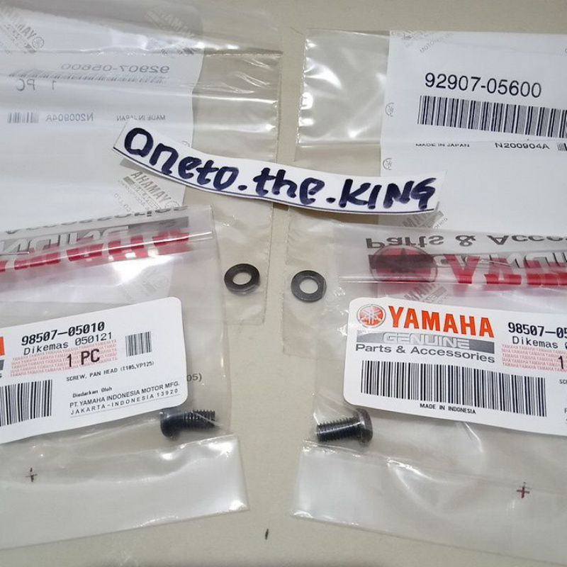 Baut ring tutup kunci tangki RX king Rxking Rxk Rxs original set