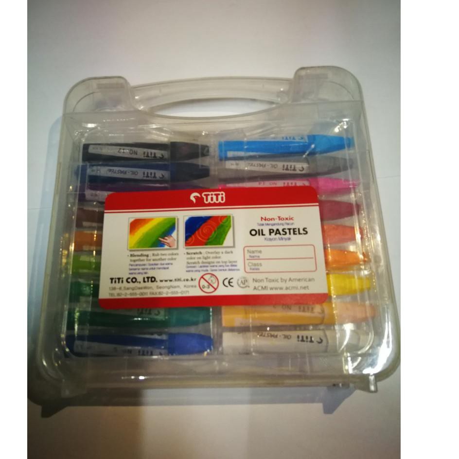 

>Q02495] CRAYON KRAYON TITI JOYKO OIL PASTEL 18 WARNA