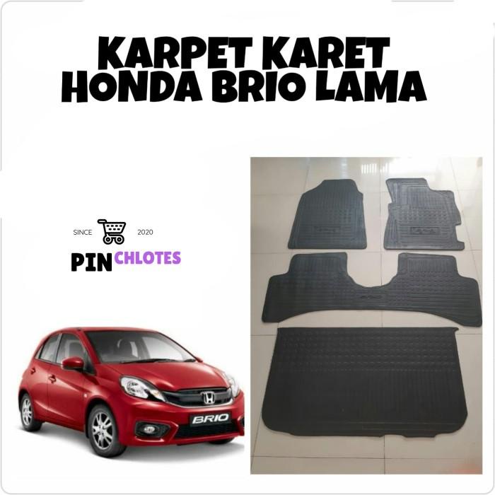 karpet karet mobil honda brio 2012-2017