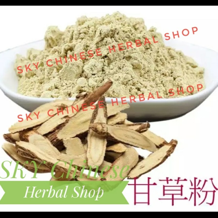 

(600 GRAM) Gan Cao Fen / Licorice Root Powder Bubuk Tepung Akar Manis