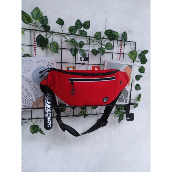 Tas Waist Bag Juice Ematic MBGW Rude Red All