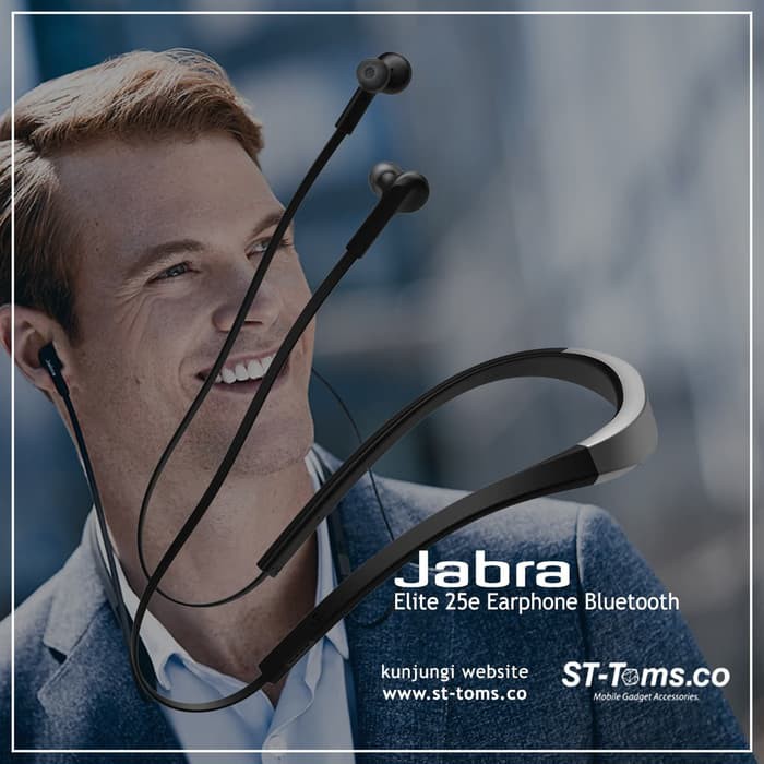 JUAL Jabra Elite 25e Earphone Bluetooth MURAH