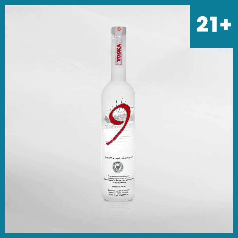 Bali Moon 9 Vodka 700 Ml ( Original &amp; Resmi By Vinyard )