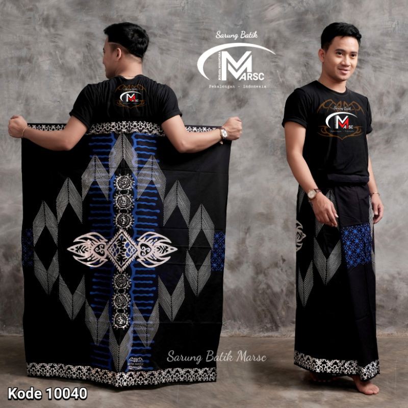 Sarung batik cap pekalongan budaya nusantara asli