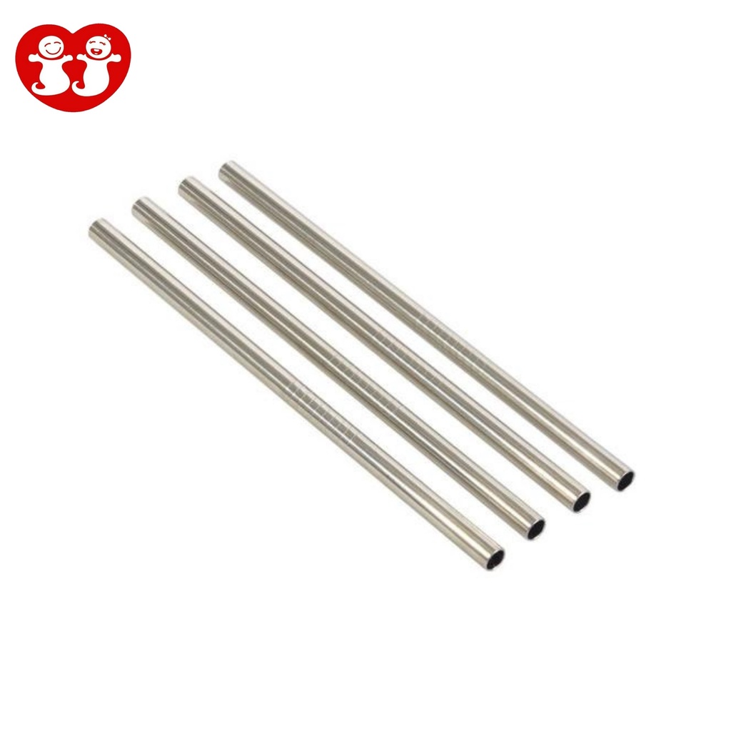 Stainless Steel Straw Silver 21.5cm