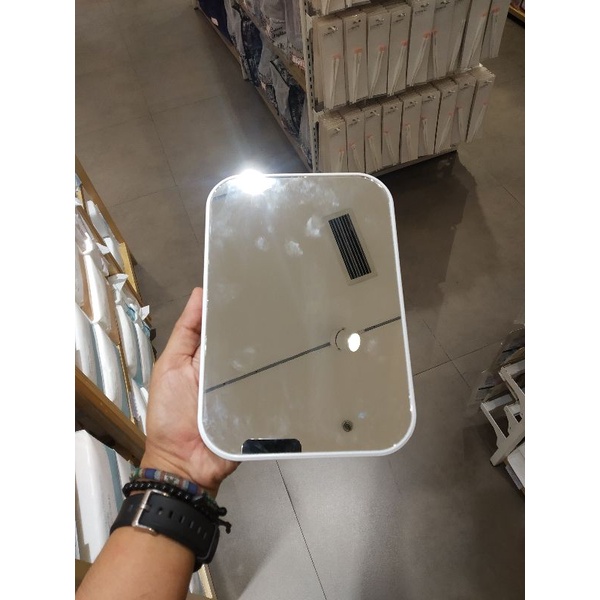 miniso kaca cermin meja makeup berdiri