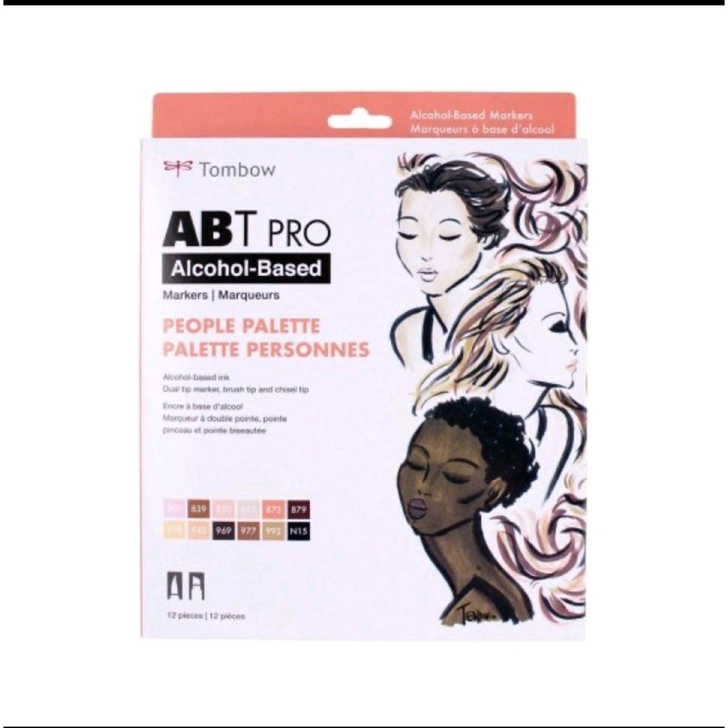

tombow abt pro 12 warna people palette