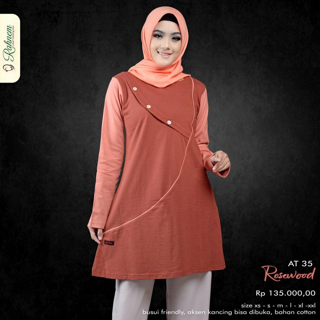 Atasan Wanita Rahnem AT - 35 / Fashion Muslim Dewasa