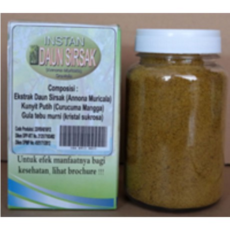 

Ramuan Herbal Instan Daun Sirsak