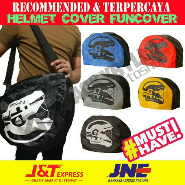 Cover | Tas Helm FUNCOVER Anti Air Hujan Anti Debu