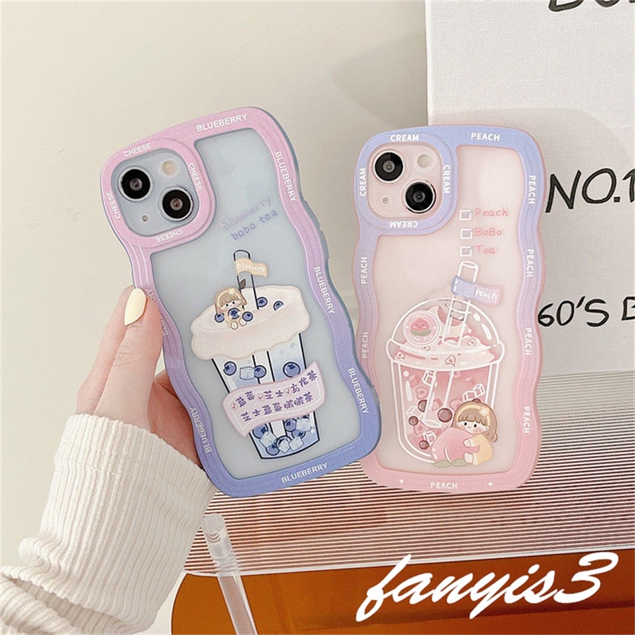 Compatible For iPhone 14 13 12 11 Pro Max X XR Xs Max 8 7 6 6s Plus SE 2020 Soft Case TPU Transparan Motif Bunga Kuning Untuk