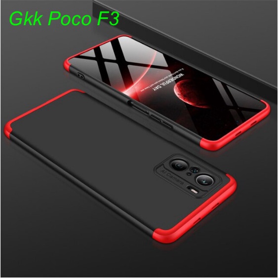 Poco F3 Hard Case Gkk Full Protection 360 Original