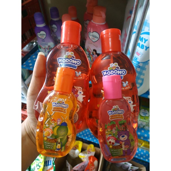 Kodomo Bodywash 200ml Free Kodomo Shampoo 45ml