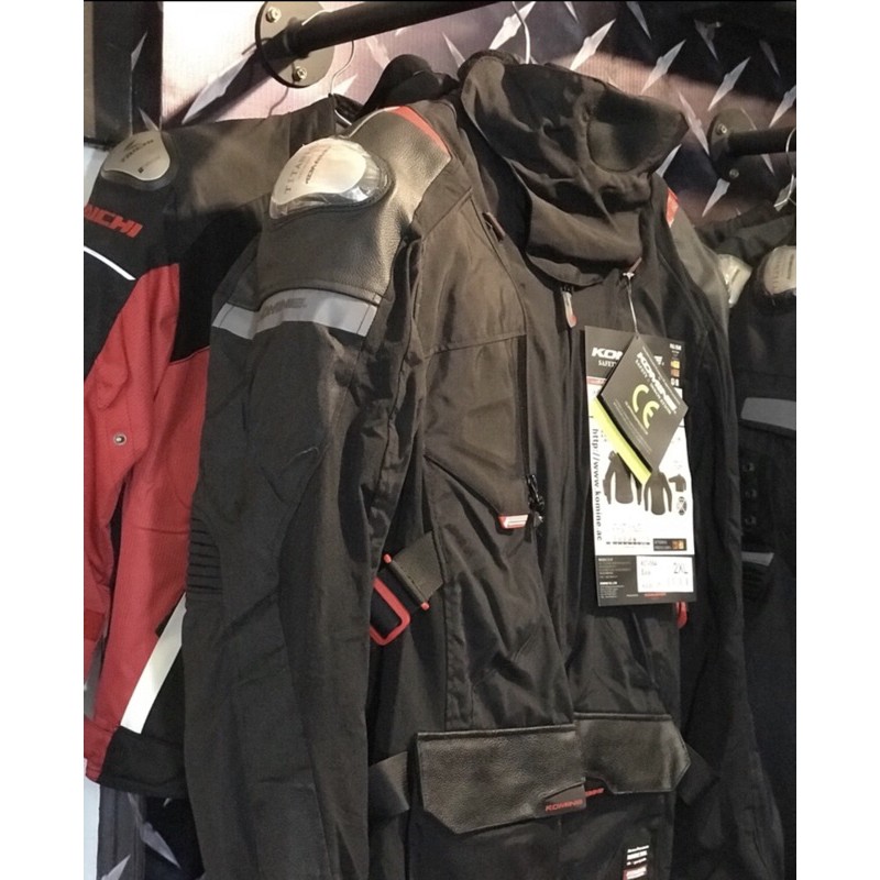 Komine JK564 jacket Komine jk 564 Titanium Winter Jaket Turing Riding