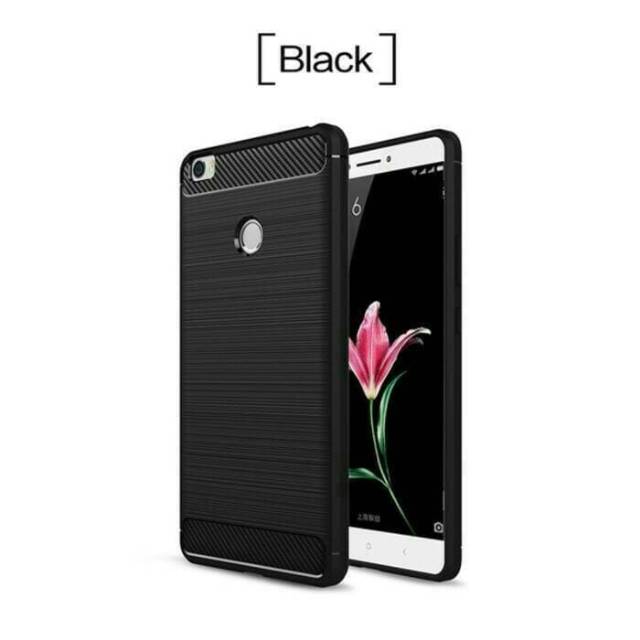 Casing Softcase Ipaky Carbon Xiaomi Mi Max 2 Case