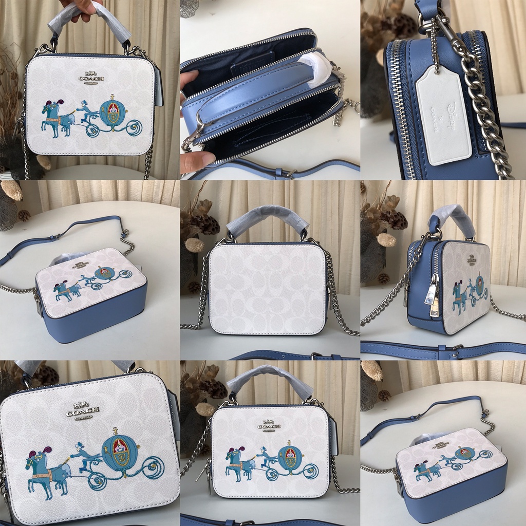 (grab) 3148 1434 1426 coach women square bag messenger bag shoulder bag