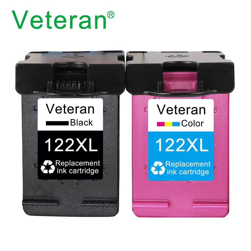 Veteran 122XL Cartridge Compatible for hp 122 XL Ink Cartridge for HP Deskjet 1000 1510