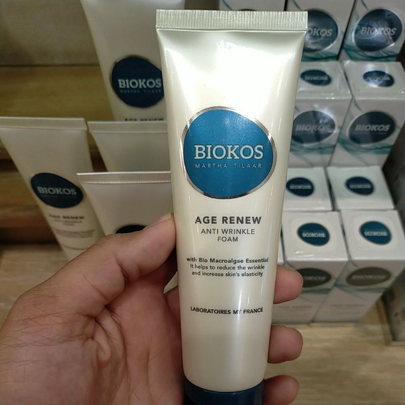 Biokos Age Renew Anti Wrinkle Facial Foam