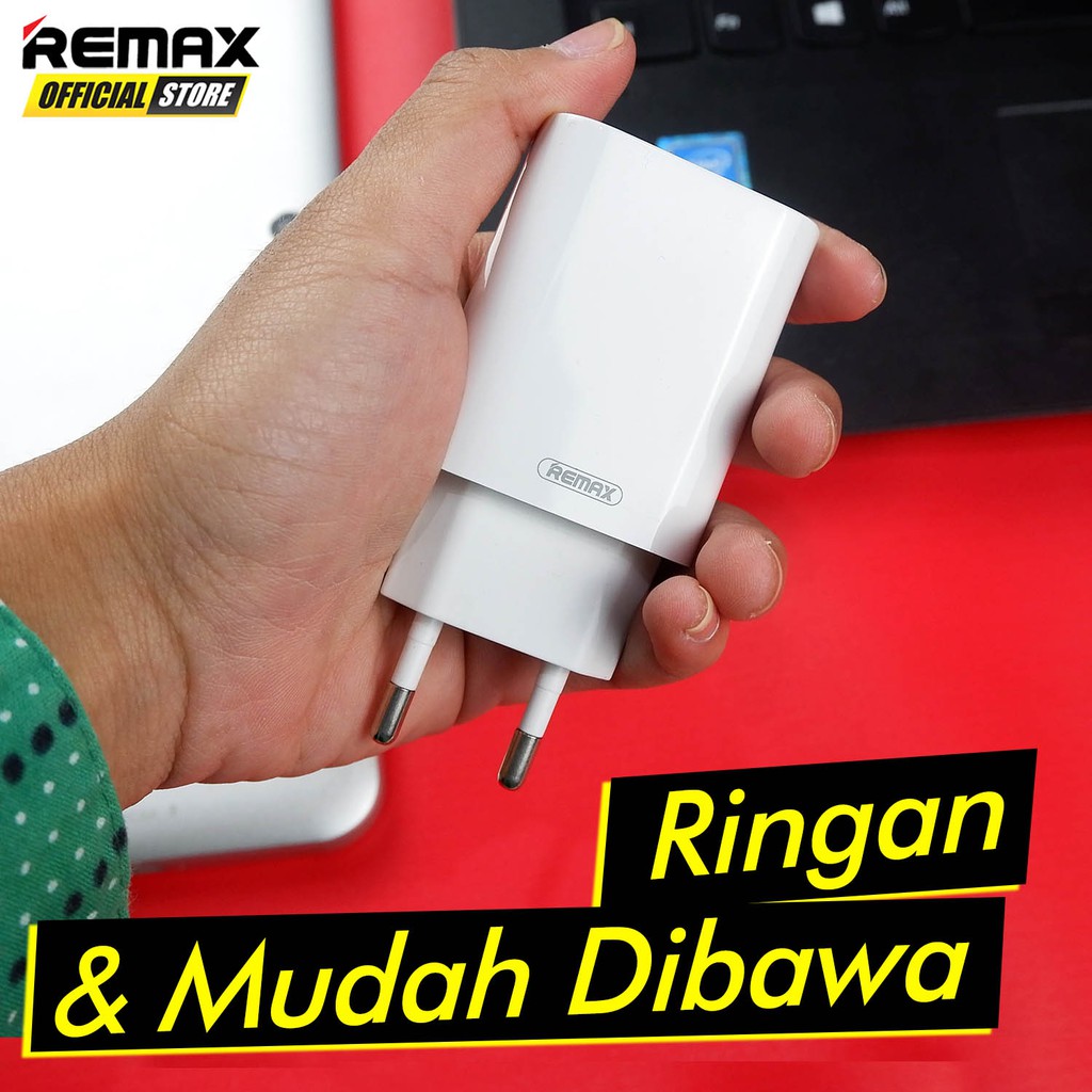 Remax RP-U37 Charger QC + PD Fast Charging Garansi Resmi / Cas Handphone / Charger Handphone