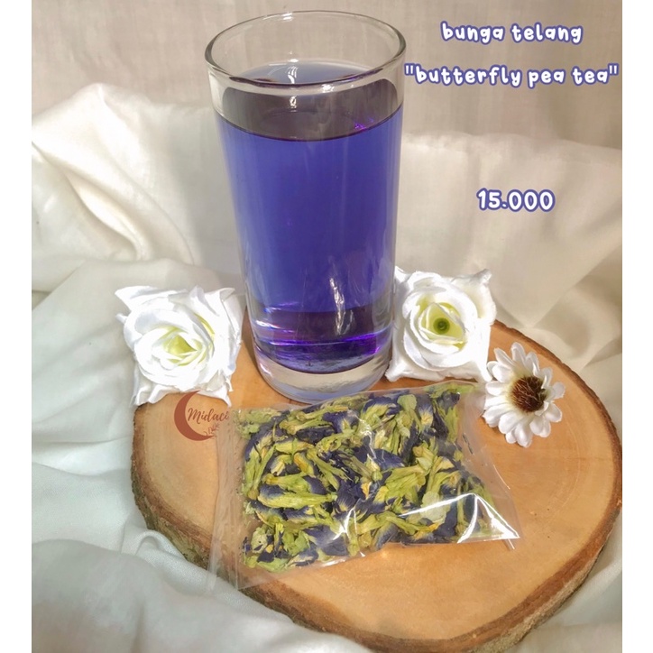 

teh bunga telang, butterfly tea pea & teh sepang