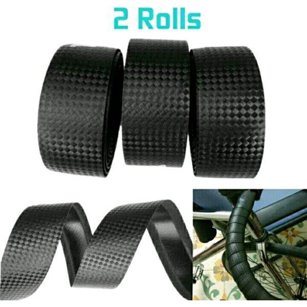 BAR TAPE CARBON lilitan stang BARTAPE KARBON sepeda balap dropbar