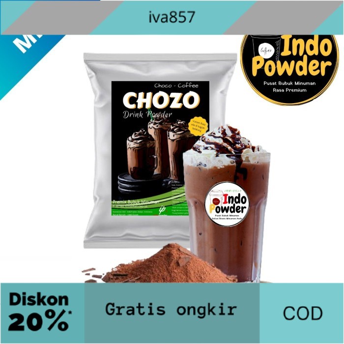 

PROMO Bubuk Minuman Aneka rasa Choco SilverQ 1kg - bubble drink Indopowder GRATIS ONGKIR