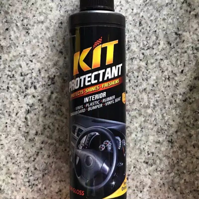 Kit Protectant Spray Semprot High Gloss Mengkilapkan Interior Dashboard Mobil Panel Body Plastik