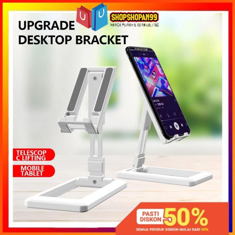 PHONE STAND HOLDER BRACKET - TATAKAN HP DI MEJA HOLDER HP