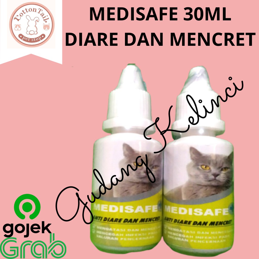 Medisafe Obat Diare / Mencret Kucing 30ml - Obat Pencernaan Kucing