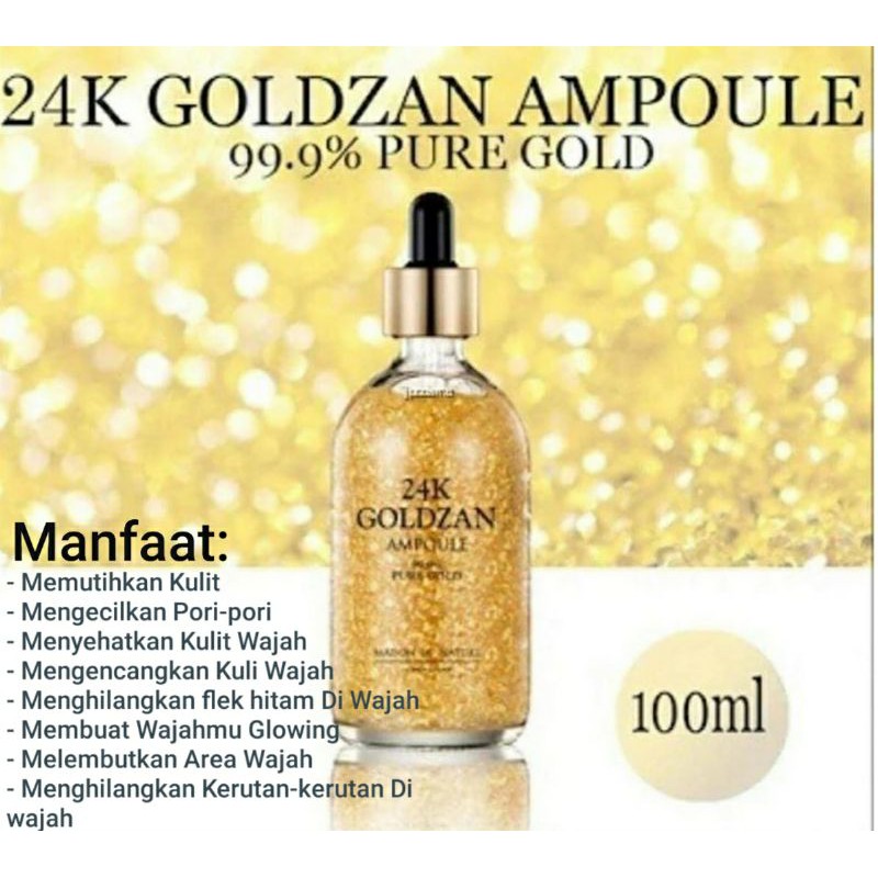 serum gold mask 24k + free setrika wajah
