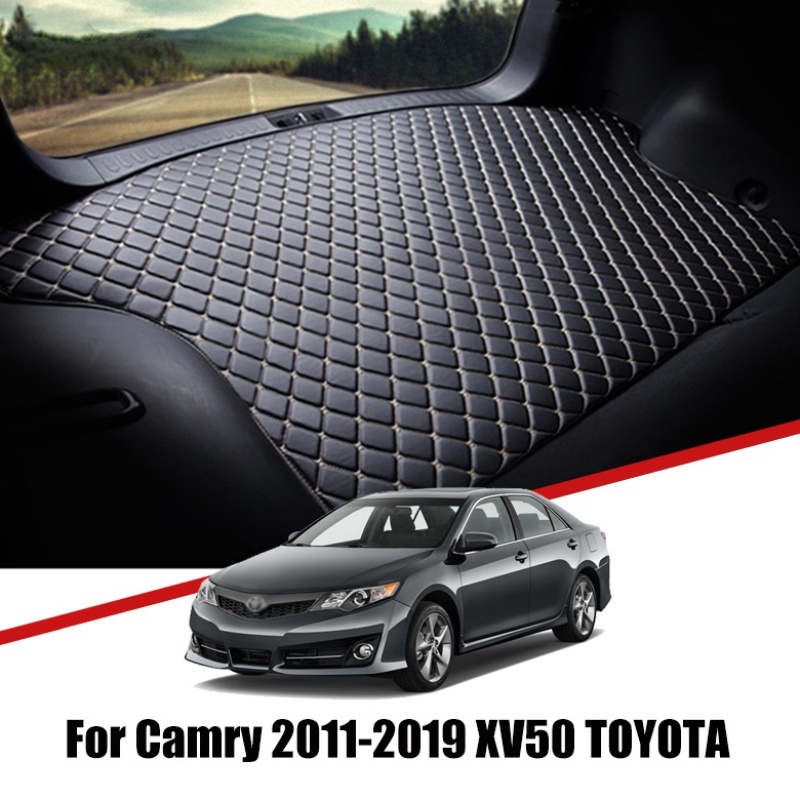 Alas Bagasi Mobil Bahan Kulit Untuk Toyota Camry 2011 2012 2013 2014 2015 2016 2017-2019