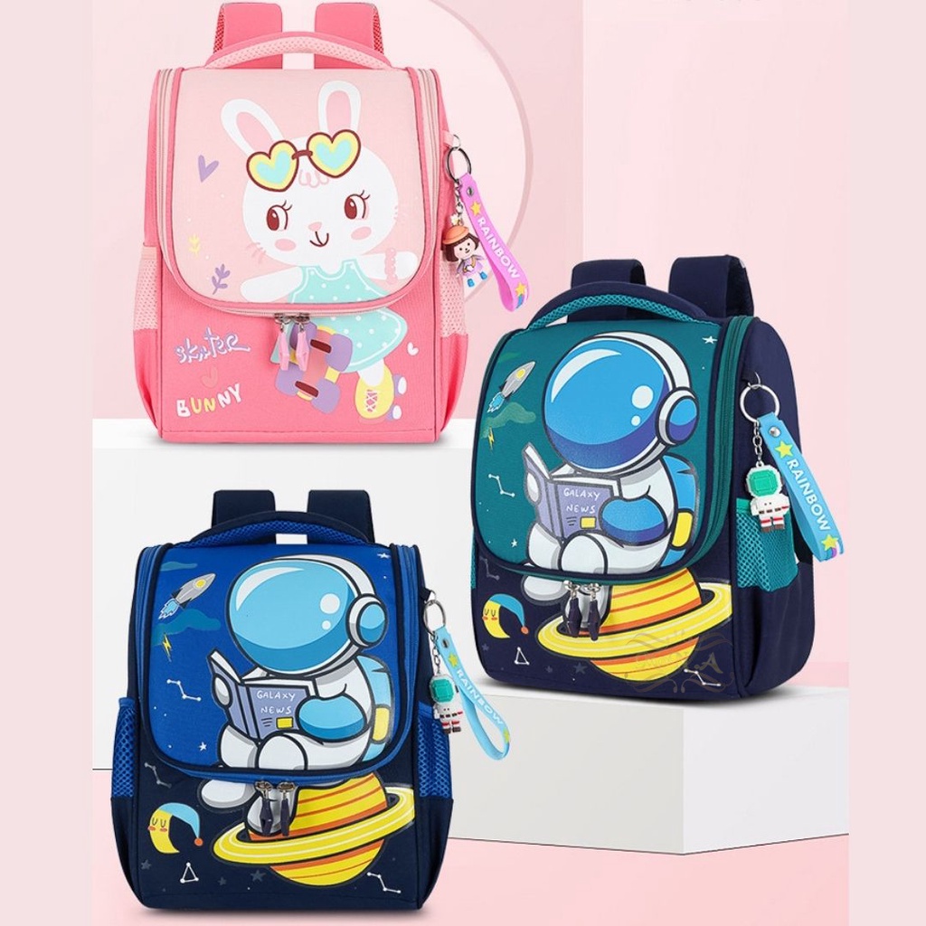 [MTOYS] Tas Ransel Sekolah buat Anak SD Motif Lucu dan Keren Kualitas Import Premium -M0202