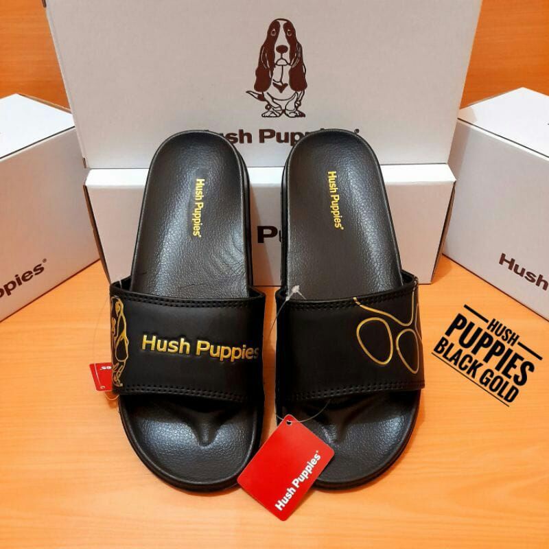 Sandal Hush Puppies Sendal Pria Wanita Flip Flop/Sandal Slide Cowo Cewe/Sandal Slop/Terbaru Termurah-2
